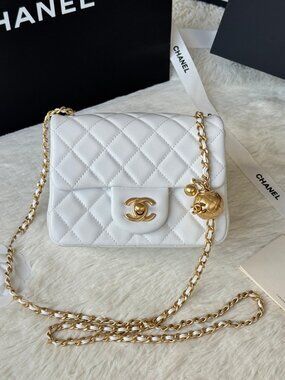 Chanel White Bag
